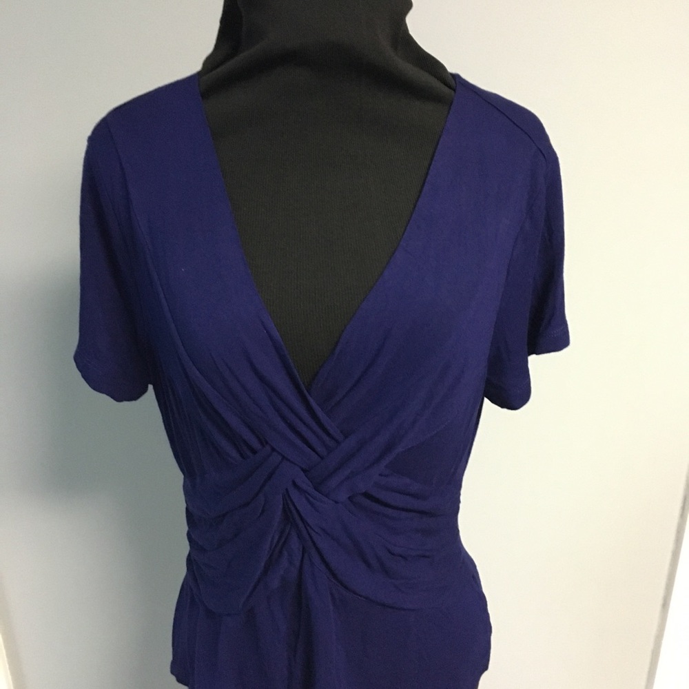 Cable & Gauge Petites Emerald Blue Top